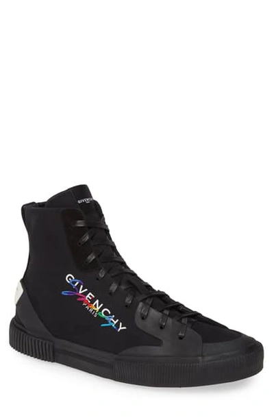 Shop Givenchy Tennis Light High Top Sneaker In Multi Colored