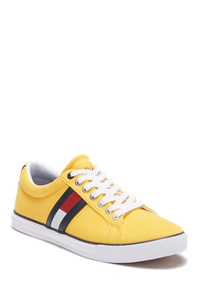 Shop Tommy Hilfiger Remi Canvas Sneaker In Golfb