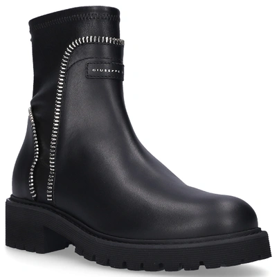 Shop Giuseppe Zanotti Ankle Boots Black Briel