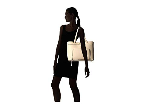 calvin klein louise leather tote