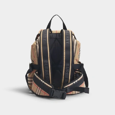 Shop Burberry Wilfin Backpack In Beige