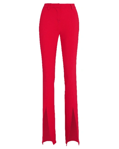 Shop A.l.c . Conway Slim Stretch Trousers In Red