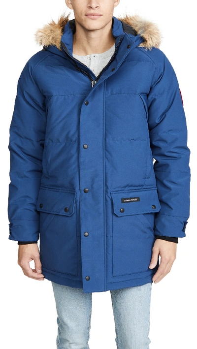 Shop Canada Goose Emory Parka In Northern Night