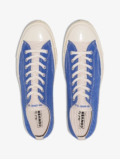 Shop Converse Blue Chuck 70 Renew Low-top Sneakers