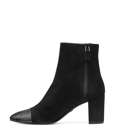 Shop Stuart Weitzman Jill In Black Suede