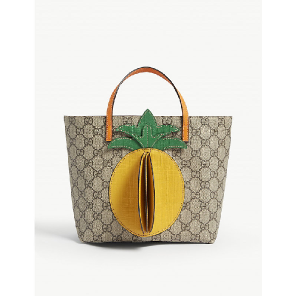 gucci pineapple tote