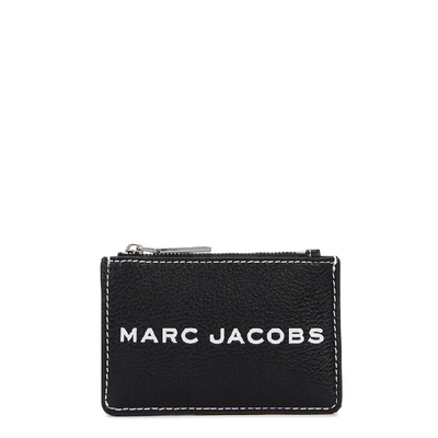 Shop Marc Jacobs Black Grained Leather Wallet