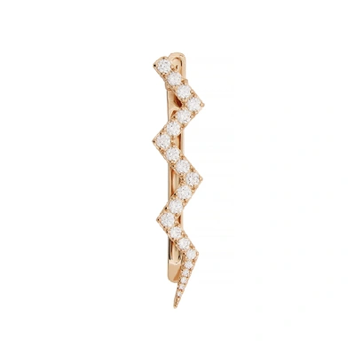 Shop Rosie Fortescue Heartbeat 18kt Gold-plated Hair Clip