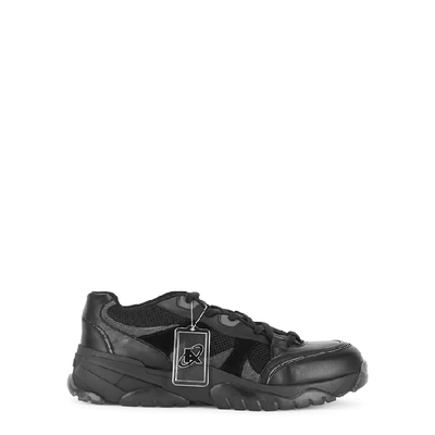 Shop Axel Arigato Catfish Black Leather Sneakers