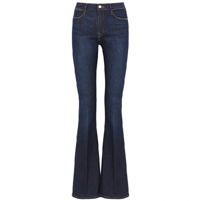 Frame Le Pixie Cropped High-rise Flared Jeans In Verona | ModeSens