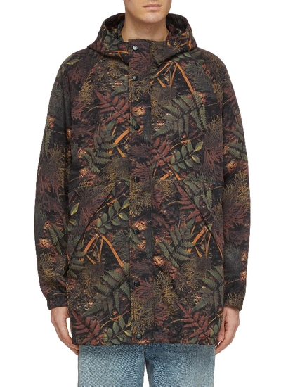 Shop Doublet Creature Embroidered Camouflage Print Jacket