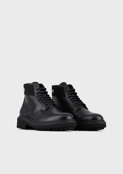 Shop Emporio Armani Boots - Item 11757224 In Black