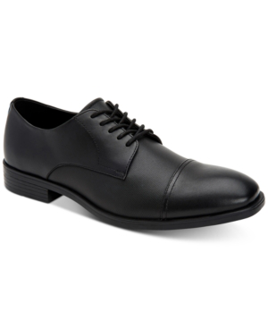 Calvin Klein Men's Connor Oxfords Men's Shoes In Black | ModeSens
