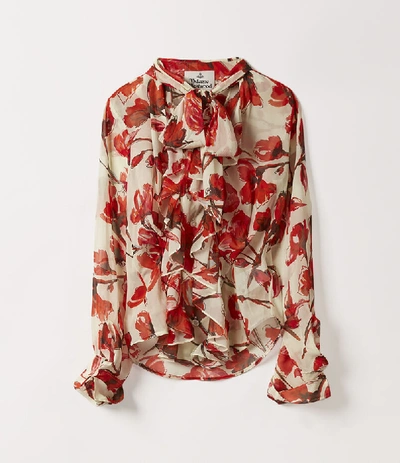 Shop Vivienne Westwood Frill Shirt Flower