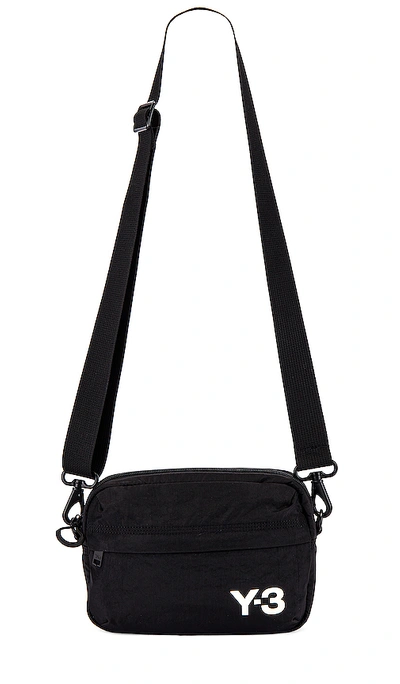 Shop Y-3 Sling Bag In Black
