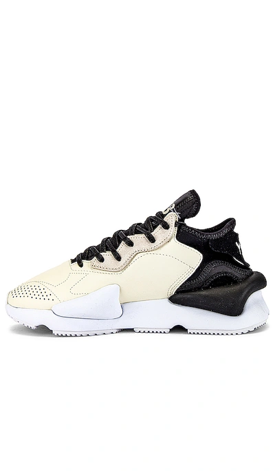 Shop Y-3 Kaiwa In Core White & Black Y3 & White