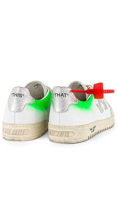 Shop Off-white 2.0 Sneaker In White & Green