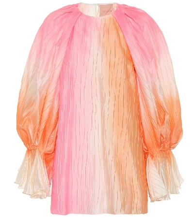 Shop Roksanda Nyra Jacquard Blouse In Multicoloured