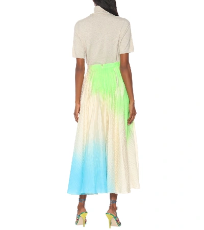 Shop Roksanda Ambra Jacquard Maxi Skirt In Multicoloured