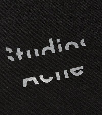 Shop Acne Studios Cotton Sweatshirt In Black