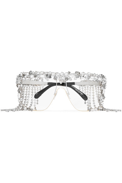 givenchy ss19 embellished glasses