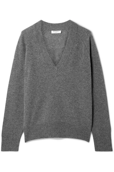 Shop Equipment Madalene Cashmere Sweater In Dark Gray