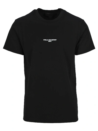 Shop Stella Mccartney Logo T-shirt In Black