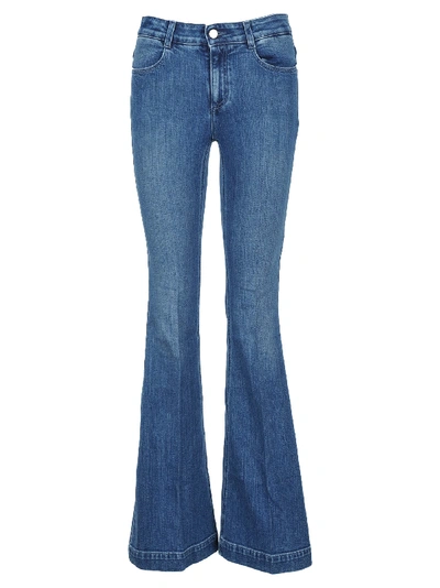 Shop Stella Mccartney Flared Jeans In Blue