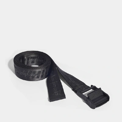 Shop Off-white Classic Industrial Belt In Black Polyamide