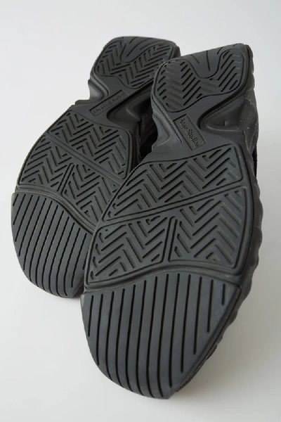 Shop Acne Studios Manhattan Safety Black In Mahanttan Safety Sneakers