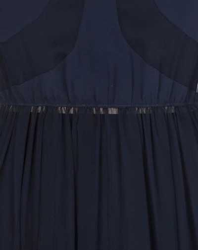 Shop N°21 Long Dresses In Dark Blue