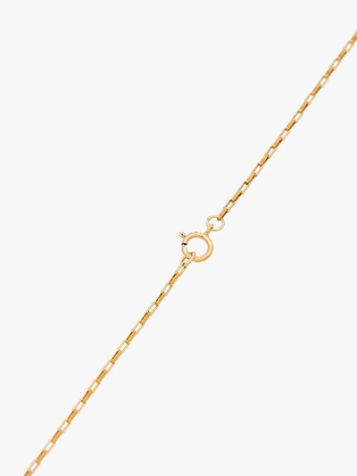 Shop Alighieri 9k Yellow Gold-plated The Other Side Of The World Necklace In Metallic