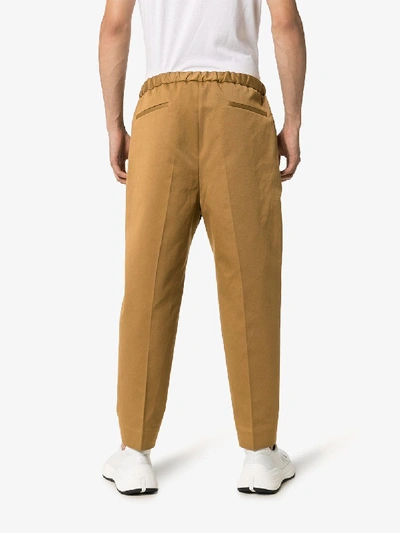Shop Jil Sander Priamo Relaxed Trousers In Brown