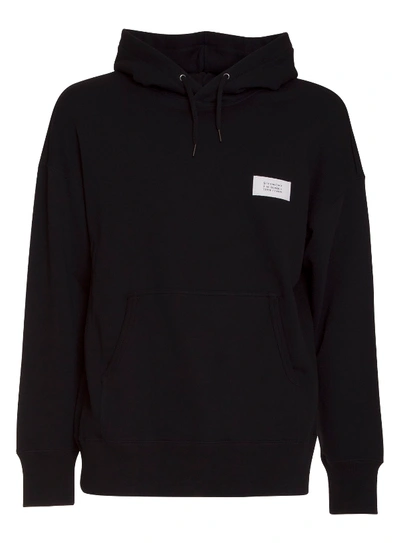 Shop Givenchy Patch Hoodie In Nero