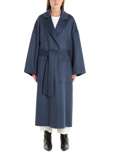 Shop Loewe Coat In Blue
