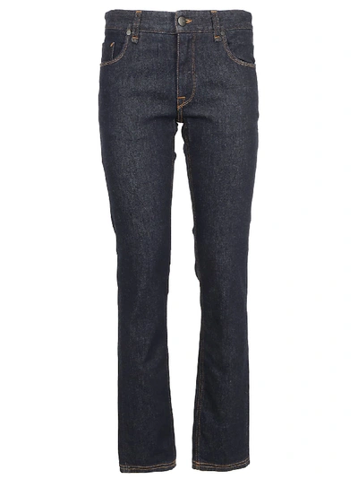 Shop Fendi Jeans In Dark Blu