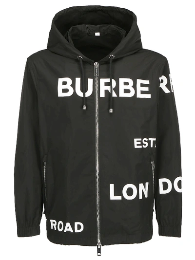 Shop Burberry Everton Jacket In Black