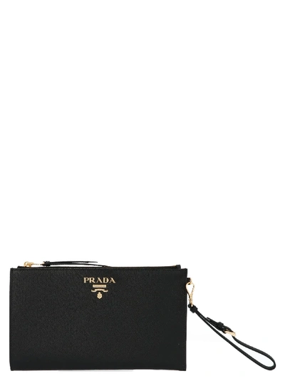 Shop Prada Bag In Black