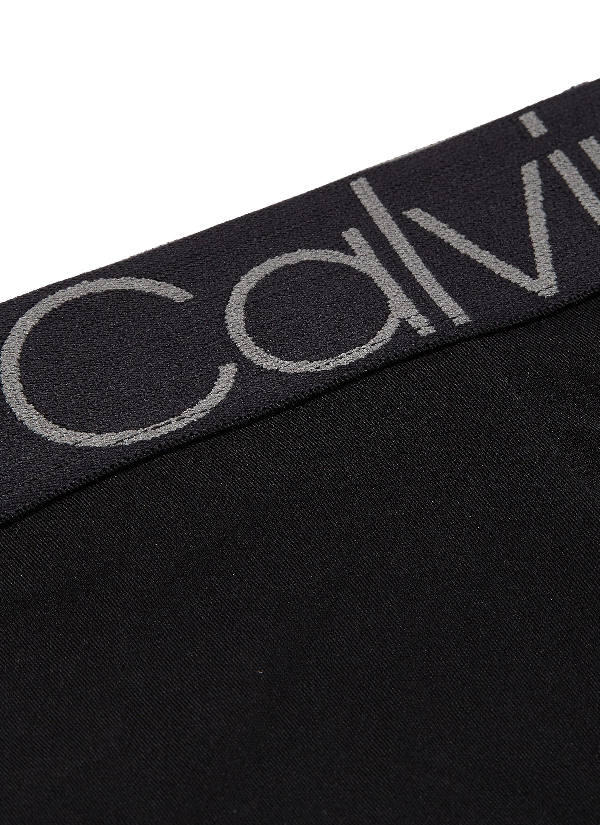Calvin Klein Underwear 'ck Complex' Logo Waistband Trunks In Black ...