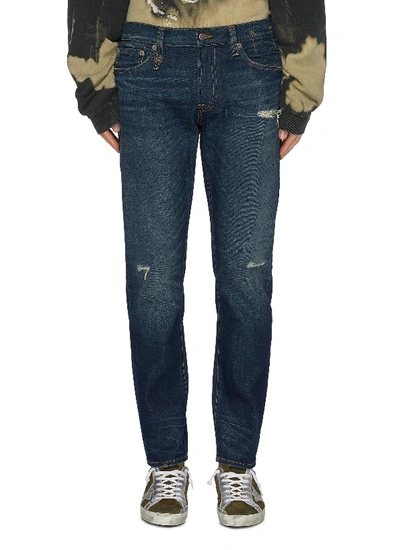 Shop R13 'brandon' Distressed Slim Fit Jeans