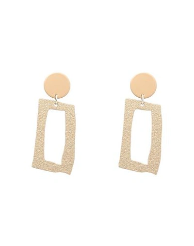 Shop Bianca Mavrick Earrings In Dove Grey