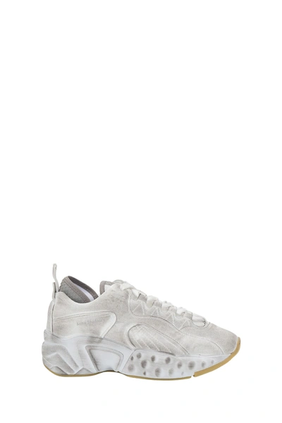 Shop Acne Studios Manhattan Sneakers In Bianco