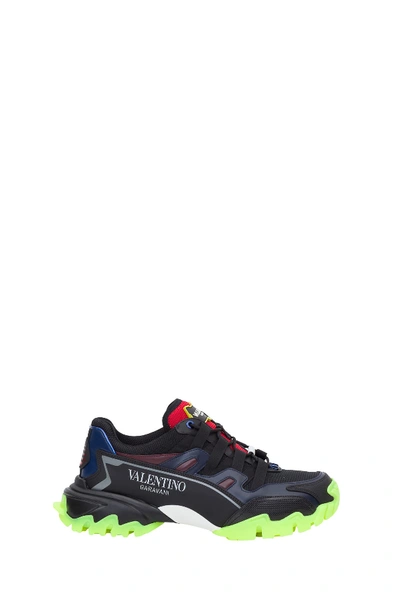 Shop Valentino Climbers Sneakers In Multi