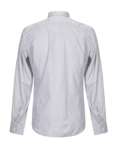 Shop Mauro Grifoni Shirts In Light Grey