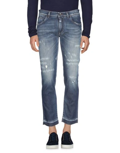 Shop Dolce & Gabbana Denim Pants In Blue