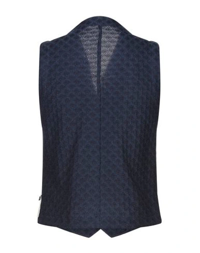Shop Roda Suit Vest In Dark Blue