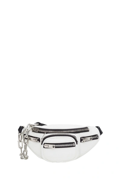 Shop Alexander Wang Attica Mini Belt Bag In Bianco
