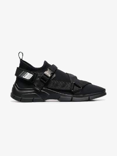 Shop Prada Xy Sneakers In Black