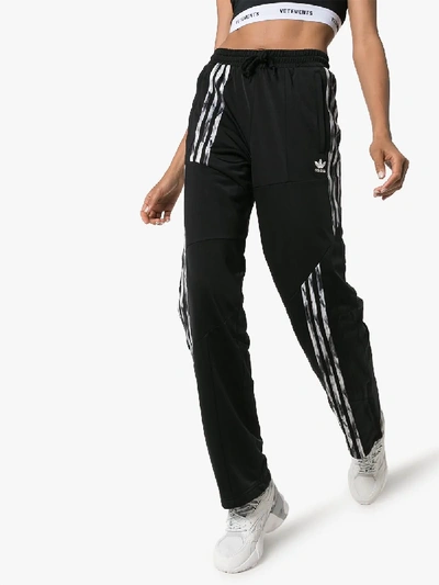 Shop Adidas By Danielle Cathari X Daniëlle Cathari Firebird Sweatpants In Black