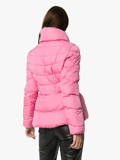 Shop Moncler Miriel Quilted Jacket In Pink